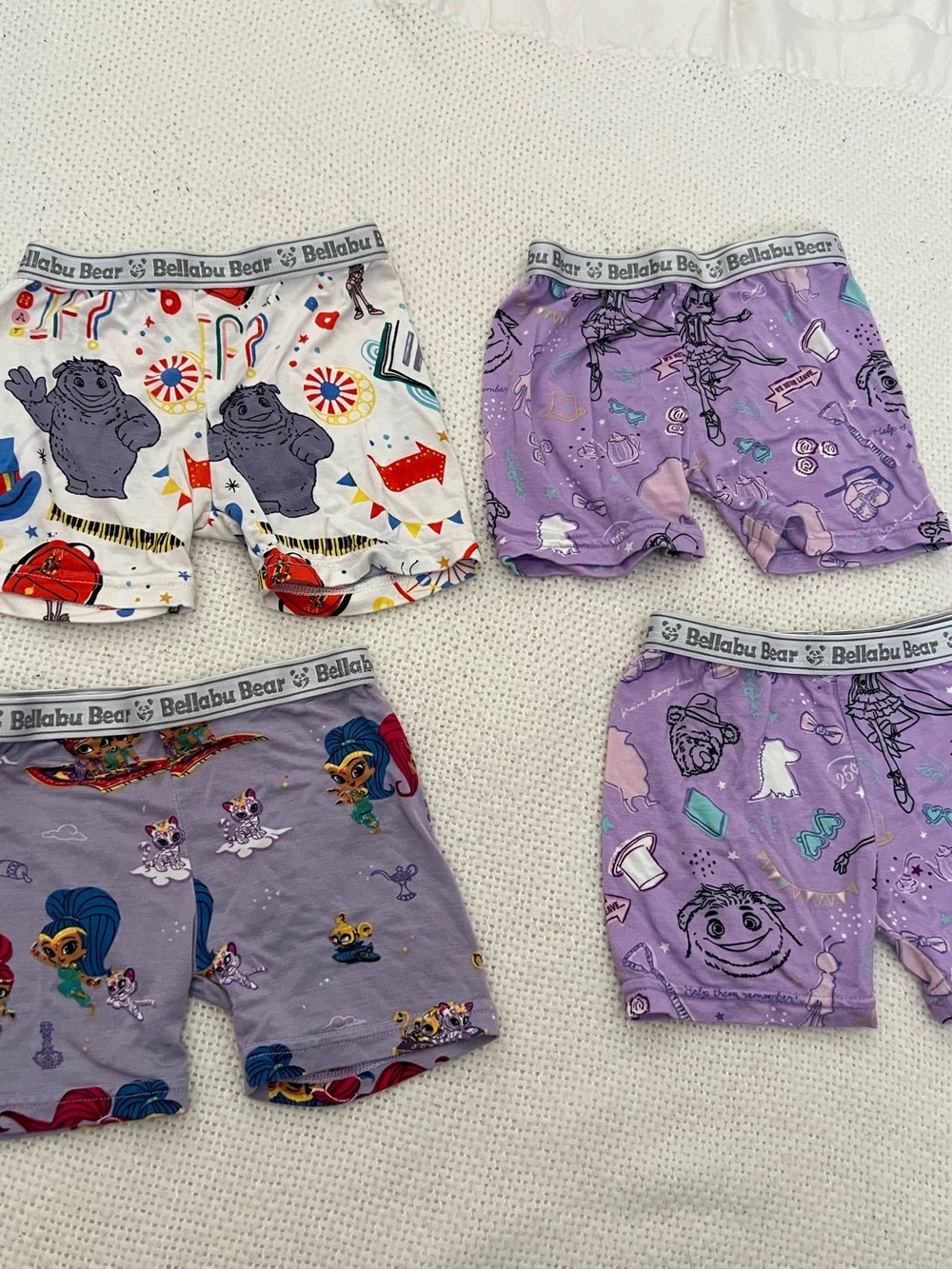 Bellabu Bear Bamboo Pajama Shorts Bundle 2T – IF + Shimmer & Shine
